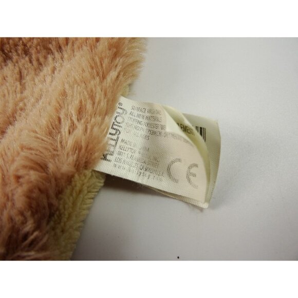 Kellytoy Brown Bear Lovey Rattle Security Blanket Plush Baby Toy - Picture 4 of 5